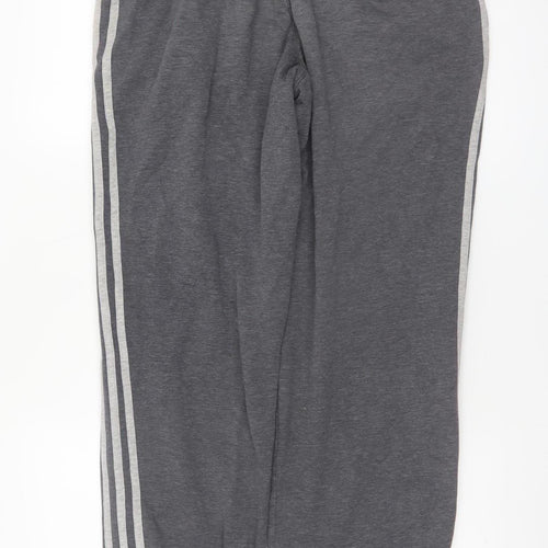 Adidas Men’s Grey Sweatpants Small Regular Fit Performance Essentials