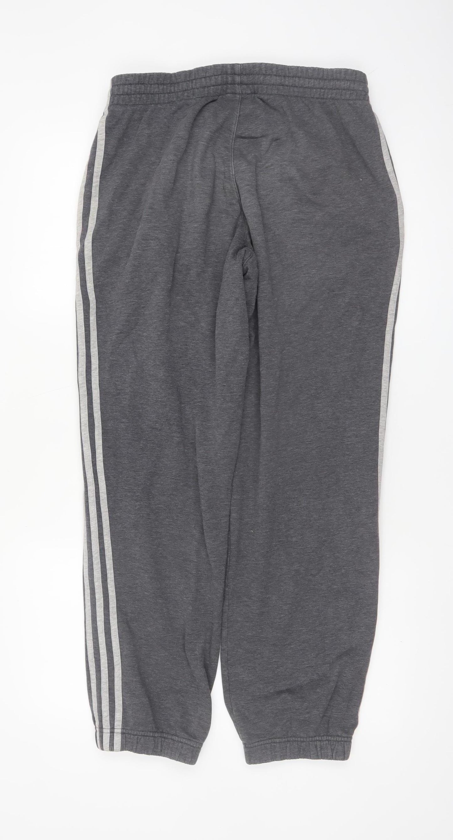 Adidas Men’s Grey Sweatpants Small Regular Fit Performance Essentials