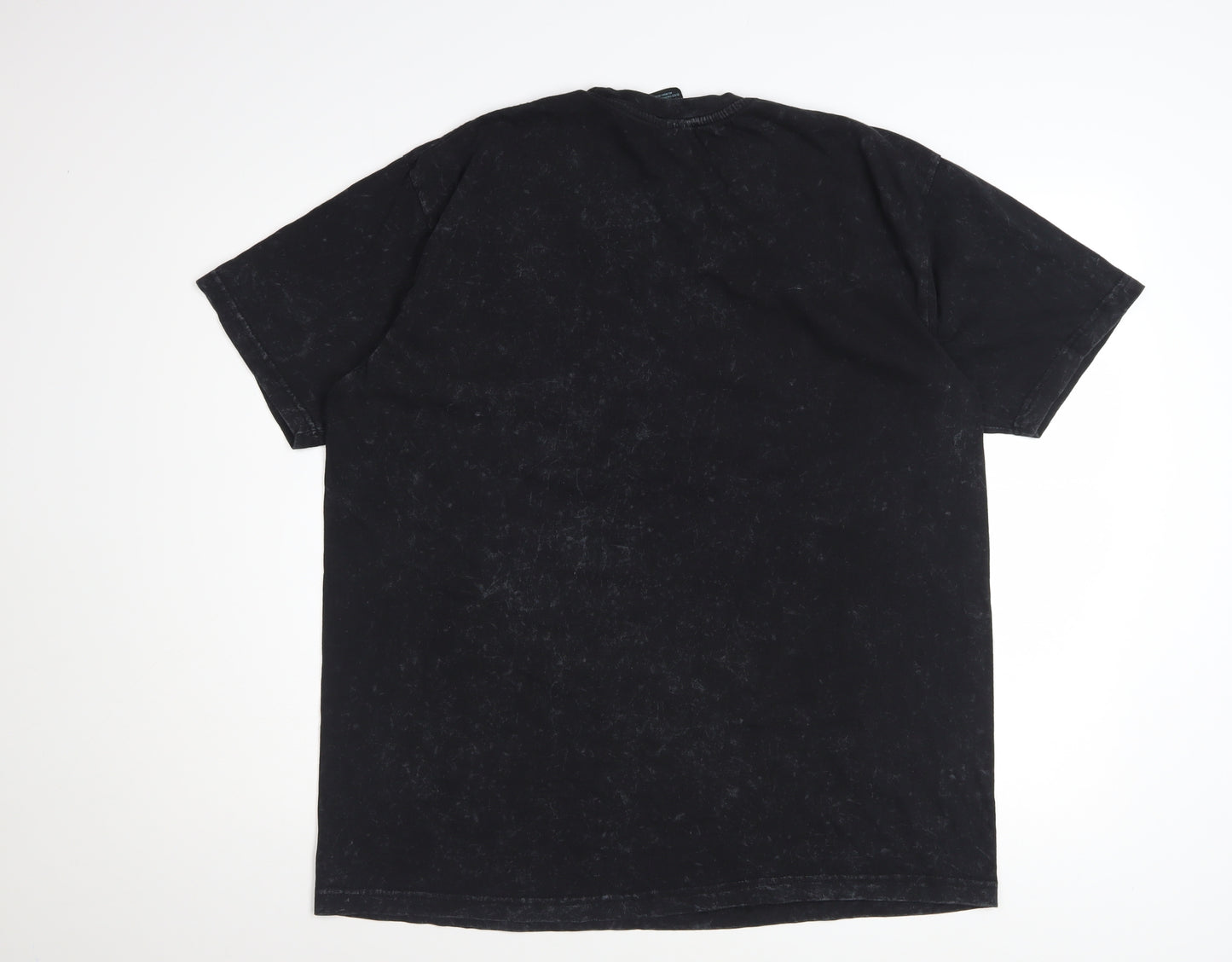 MTV Women's Black L Basic Graphic Music T-Shirt
