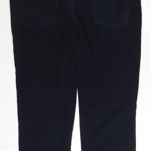 Marks and Spencer Men's Blue Chino Trousers 42x31 Regular Cotton