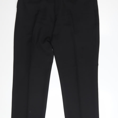 F&F Men’s Black Tailoring Dress Pants Regular Fit 35W 31L