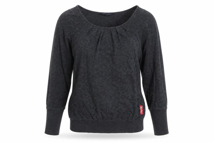 French Connection Women's Grey Cotton Pullover Sweatshirt M