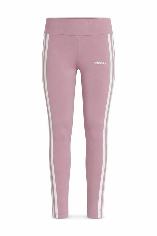 Adidas Women’s Pink Leggings XS Cotton Stretch Side Stripe
