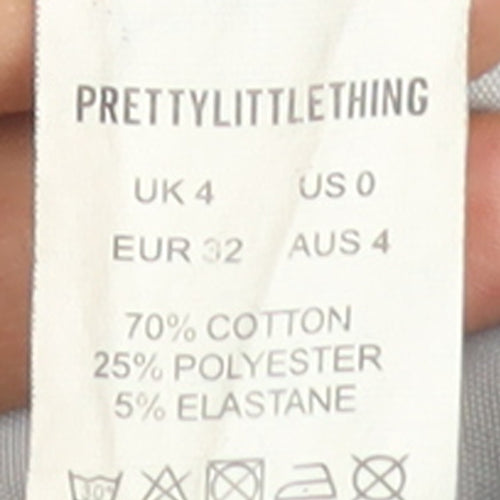 PrettyLittleThing Women’s Blue Skinny Jeans Size 4 Slim Fit Denim