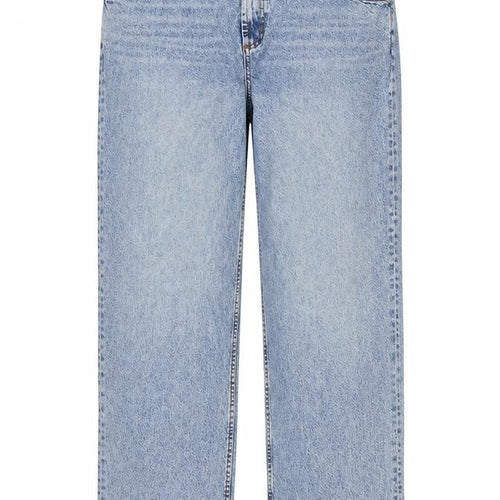 ASOS DESIGN Men's Blue Light Wash Straight Fit Jeans 34W 30L