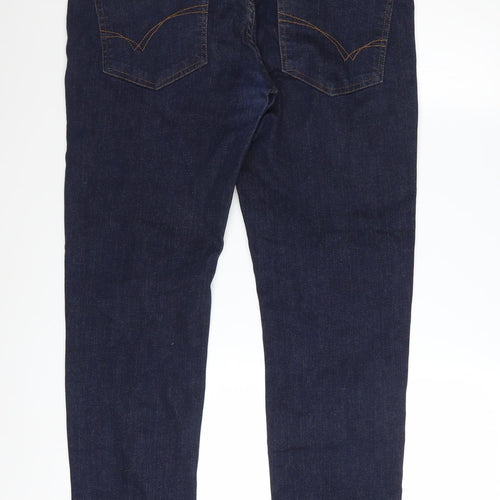 D.Co Certified Mens Blue Slim Fit Jeans W32 L30 Denim