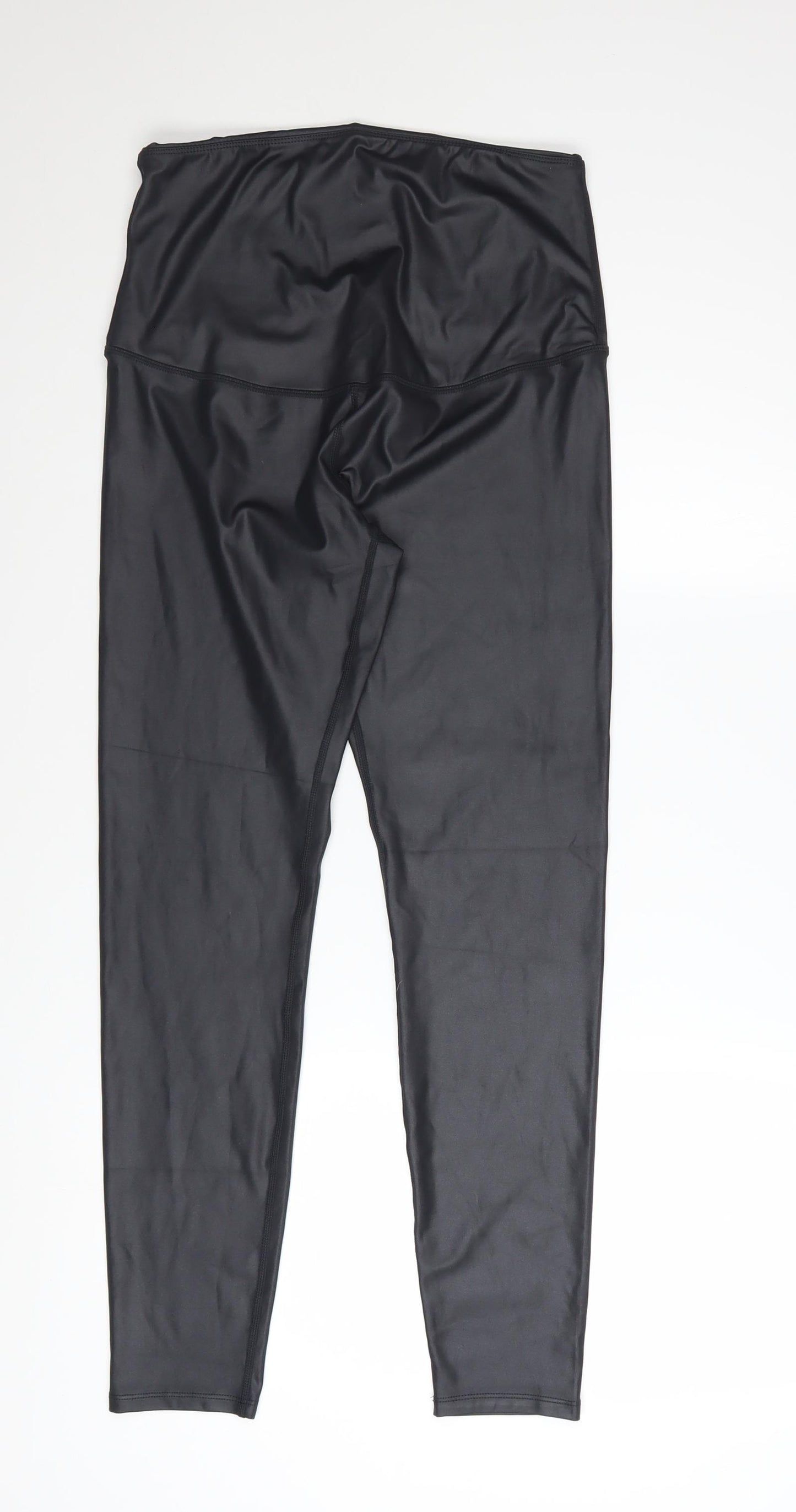 Hofish Women’s Black High Rise Stretch Active Leggings M