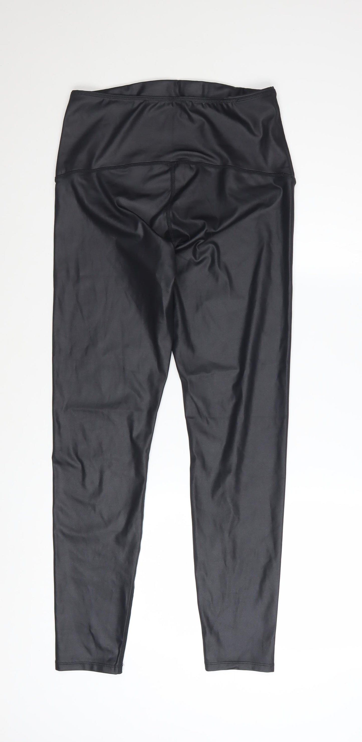 Hofish Women’s Black High Rise Stretch Active Leggings M