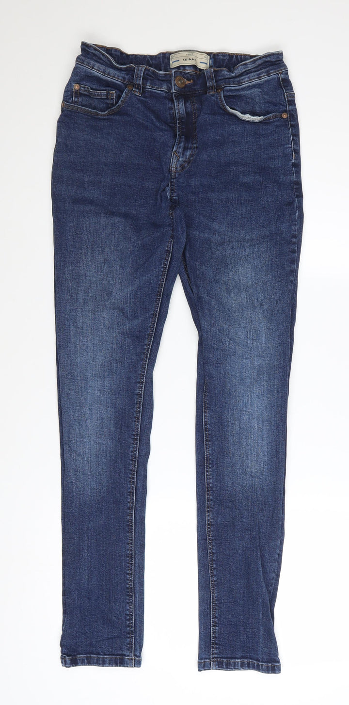 Next Men’s Blue Skinny Jeans 28W 31L Slim Fit Denim