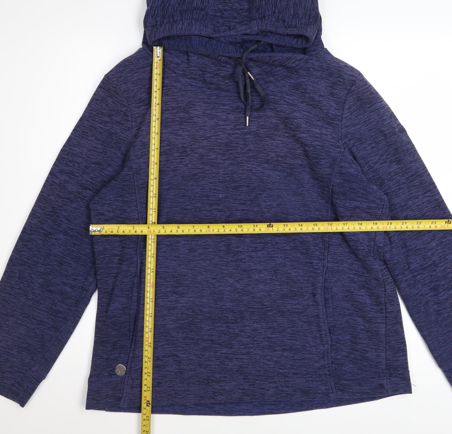 Regatta Women's Blue Pullover Hoodie UK 14 Polyester Lightweight