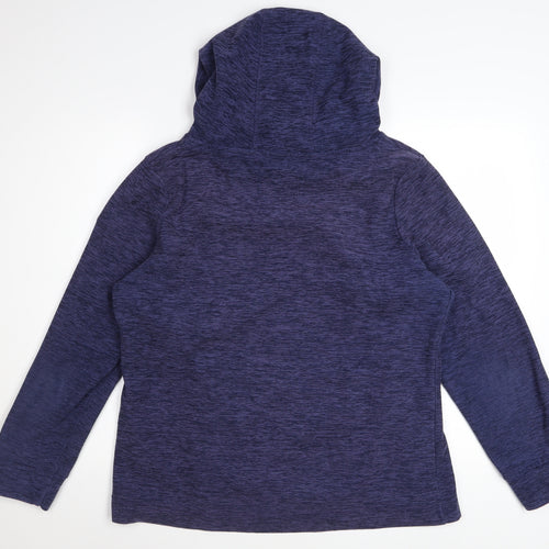 Regatta Women's Blue Pullover Hoodie UK 14 Polyester Lightweight