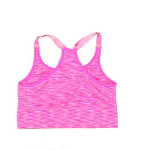 USA Pro Women's Pink Racerback Sports Tank Top Size 14