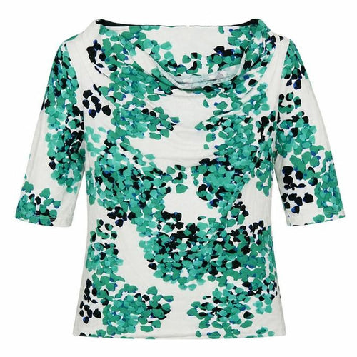 Marks and Spencer Per Una Women's Multicoloured Floral Cowl Neck Blouse Size 12