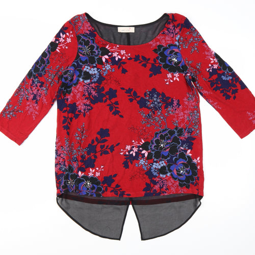 Marks and Spencer Women’s Multicoloured Floral Tunic Blouse Size 14