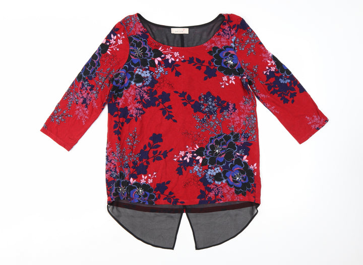 Marks and Spencer Women’s Multicoloured Floral Tunic Blouse Size 14