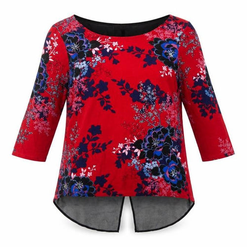 Marks and Spencer Women’s Multicoloured Floral Tunic Blouse Size 14
