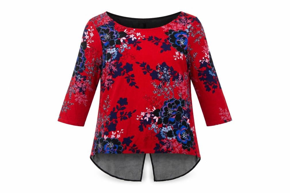 Marks and Spencer Women’s Multicoloured Floral Tunic Blouse Size 14