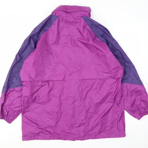 Chillstopper Men’s Purple Windbreaker Waterproof Jacket Size M Retro Outdoor