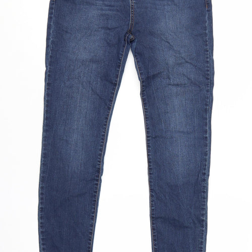 New Look Women’s Blue Skinny Jeans Size 12 Stretch Denim