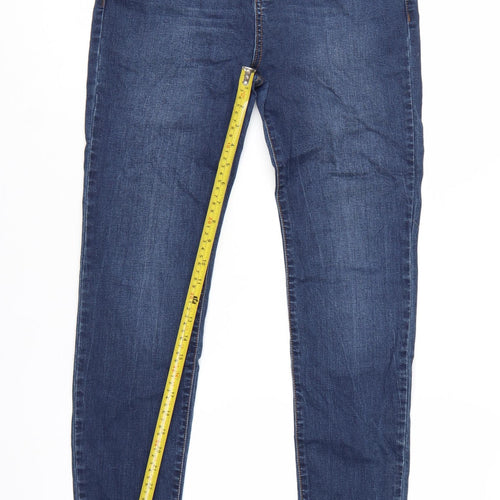 New Look Women’s Blue Skinny Jeans Size 12 Stretch Denim