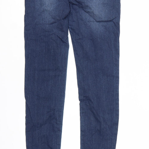 New Look Women’s Blue Skinny Jeans Size 12 Stretch Denim