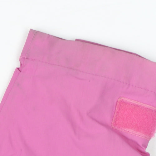 Lazy Jacks Women's Pink Hooded Rain Coat Jacket Size S