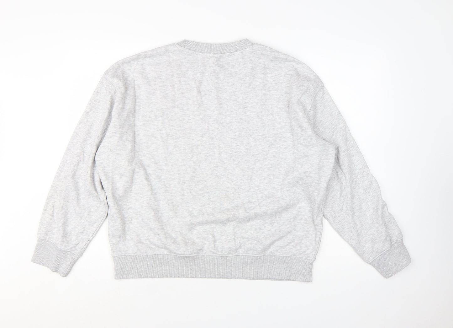 H&M Women's Grey NYC Lower Manhattan Pullover Sweatshirt Size 12