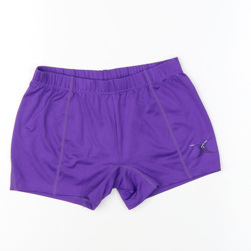 Gilbert Women's Purple XS Compression Activewear Shorts