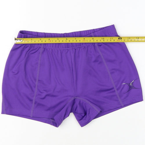 Gilbert Women's Purple XS Compression Activewear Shorts