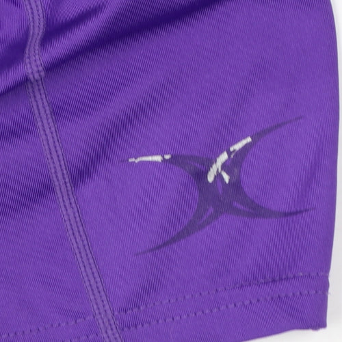 Gilbert Women's Purple XS Compression Activewear Shorts