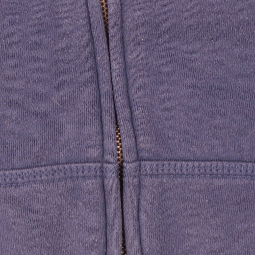 Saltrock Womens Blue Full Zip Hoodie Size 12 with Logo Design