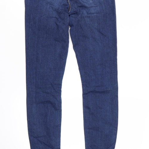 Primark Women Blue Skinny Jeans Size 10 Stretch Denim
