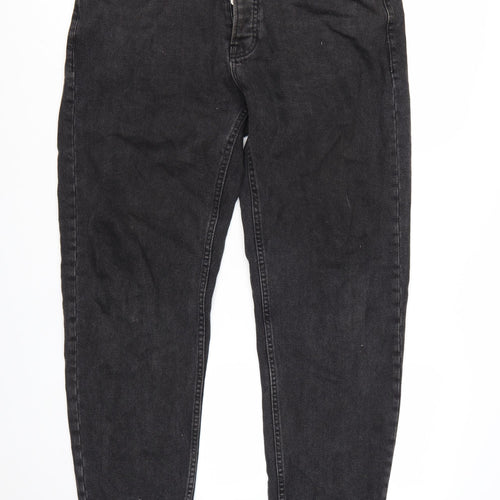 Topman Men's Black Original Tapered Jeans W34 L32 Denim