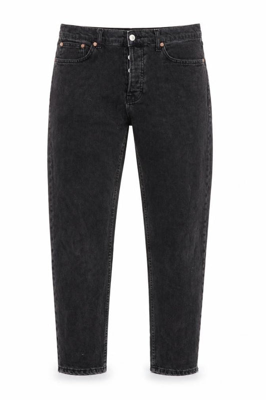 Topman Men's Black Original Tapered Jeans W34 L32 Denim
