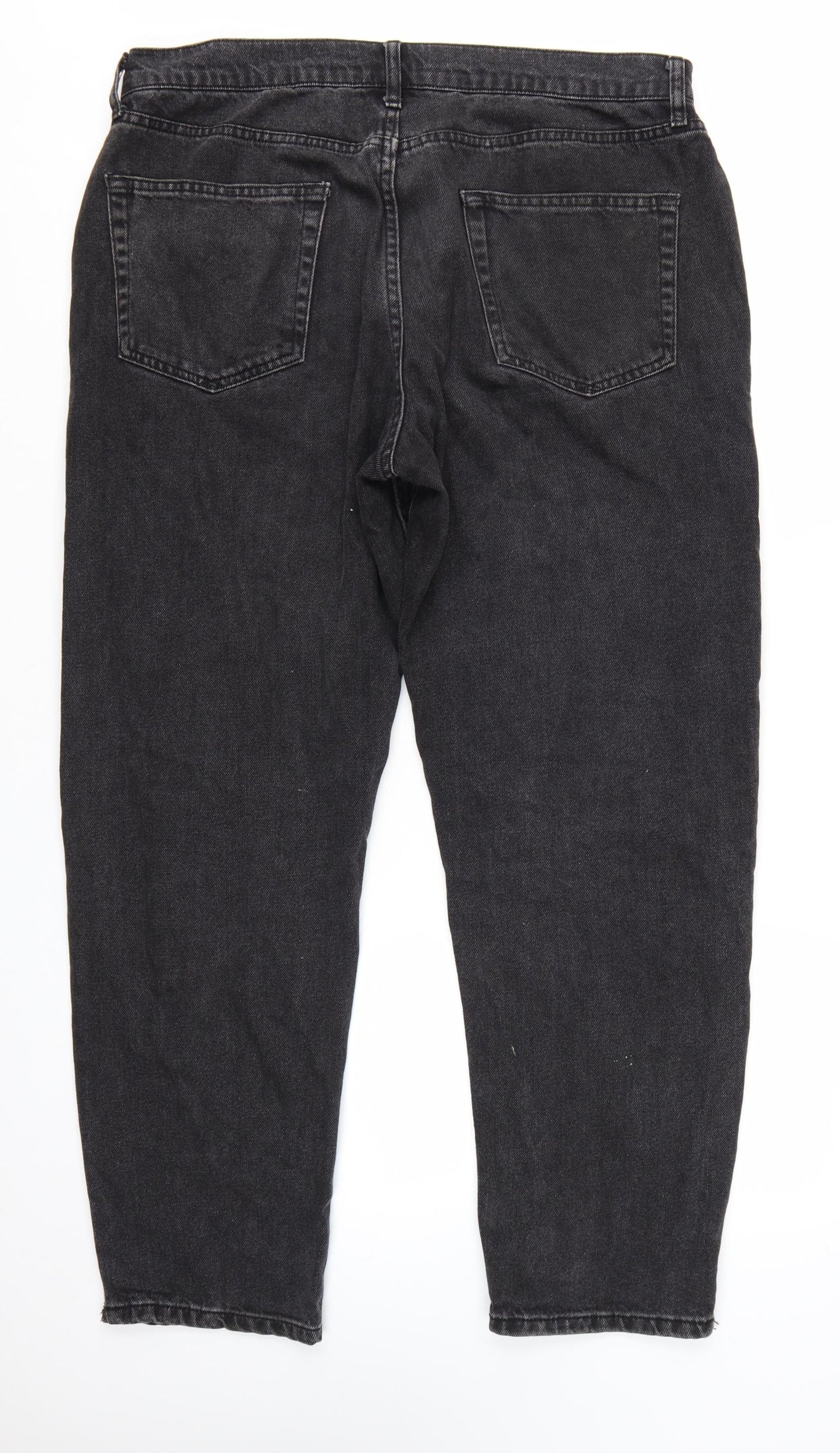Topman Men's Black Original Tapered Jeans W34 L32 Denim