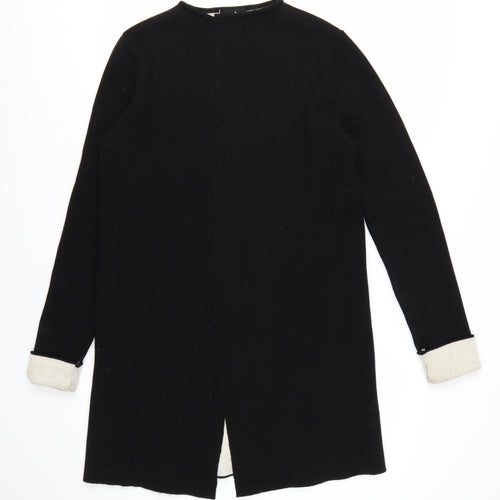 Wallis Women’s Black Long Sleeve Open Cardigan Size S