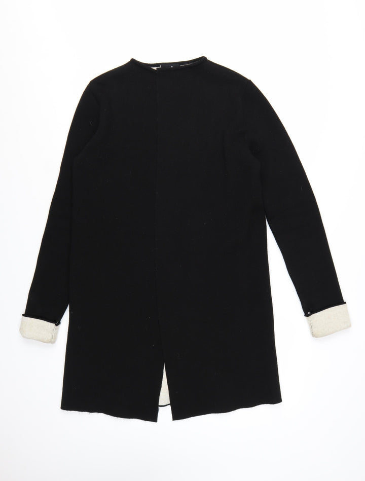 Wallis Women’s Black Long Sleeve Open Cardigan Size S