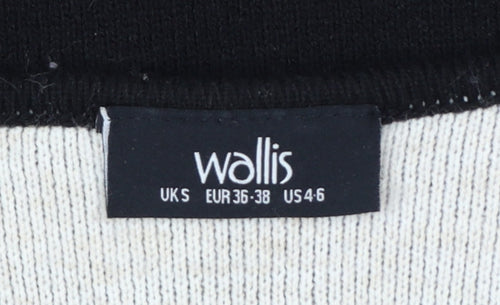 Wallis Women’s Black Long Sleeve Open Cardigan Size S
