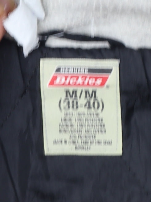 Dickies Men's Green Cotton Hooded Military Jacket Size M