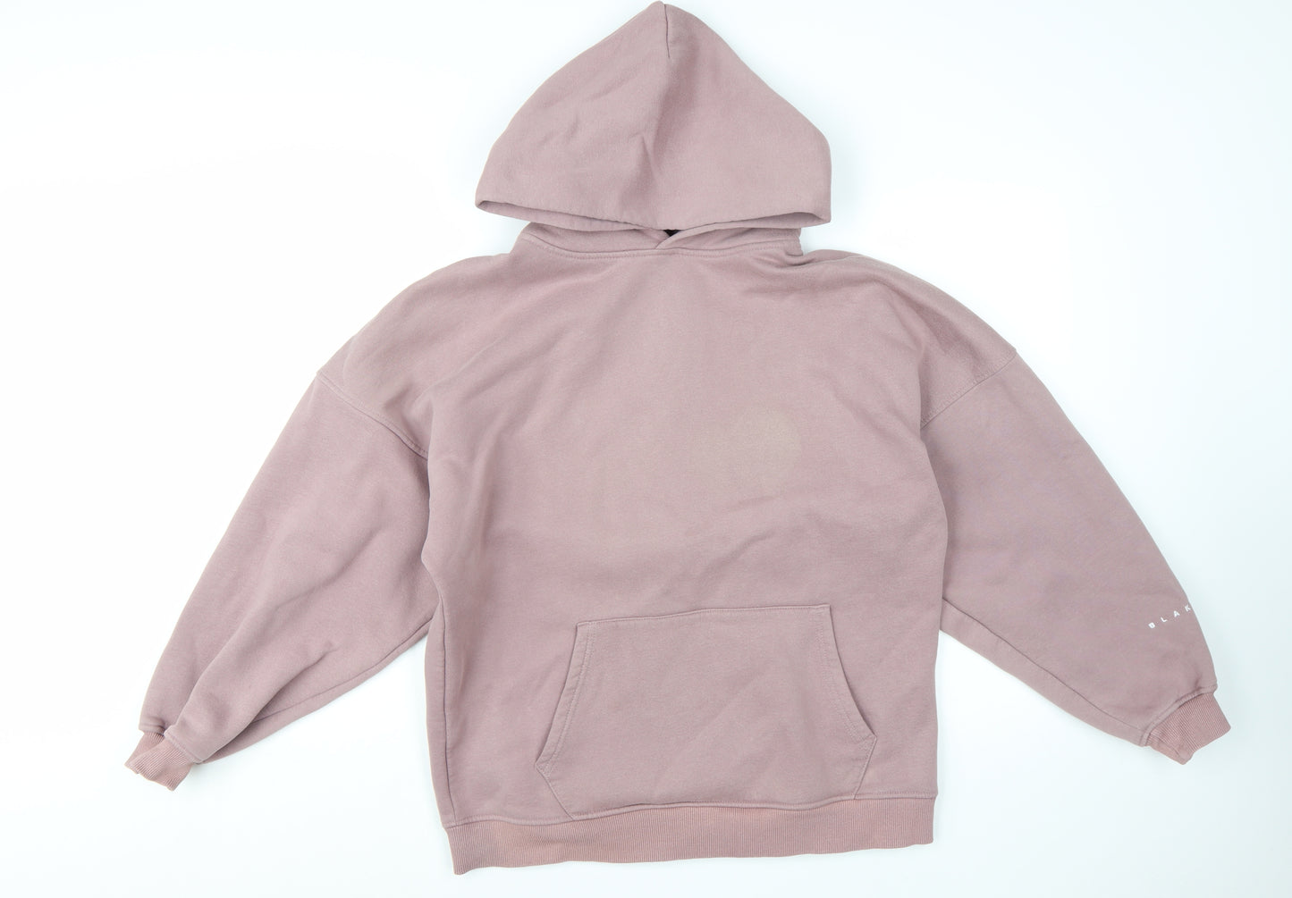 Blakely London Womens Mauve Hooded Pullover Hoodie Medium Cotton Blend