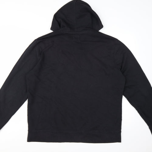 Champion Men's Black XL Pullover Hoodie with Embroidered Logo