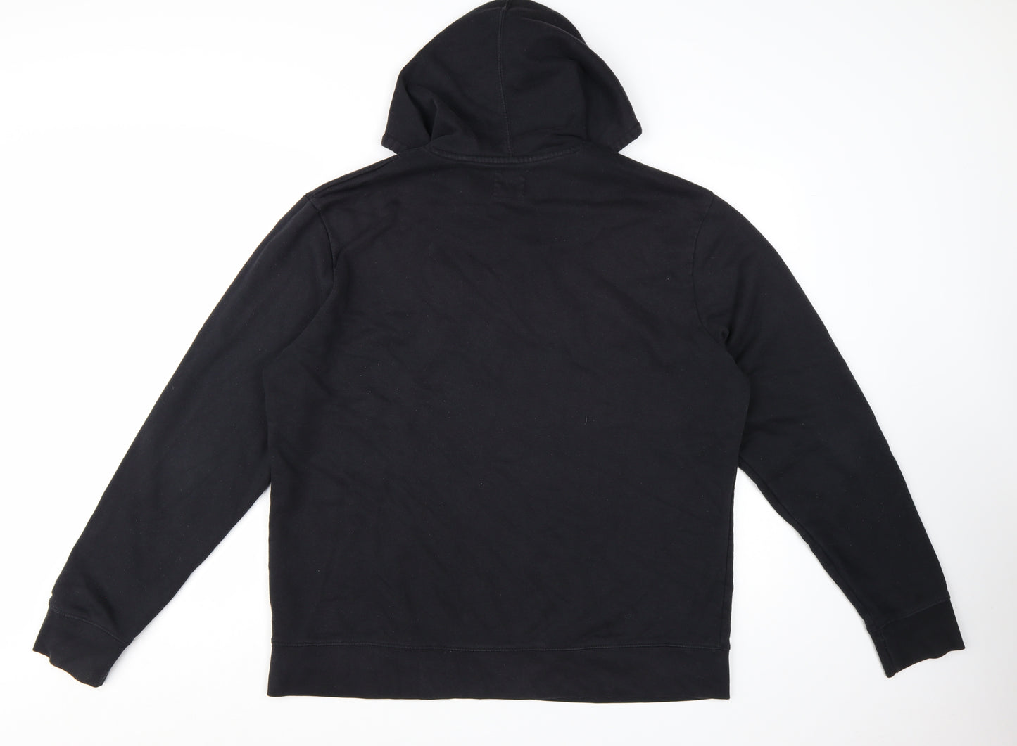 Champion Men's Black XL Pullover Hoodie with Embroidered Logo