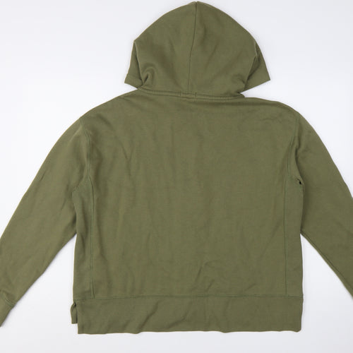 Polo Ralph Lauren Women’s Green Full Zip Hoodie Size L Cotton Blend