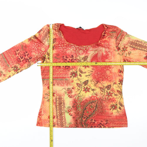 Marks and Spencer Per Una Women's Multicoloured Size 14 Tunic Blouse