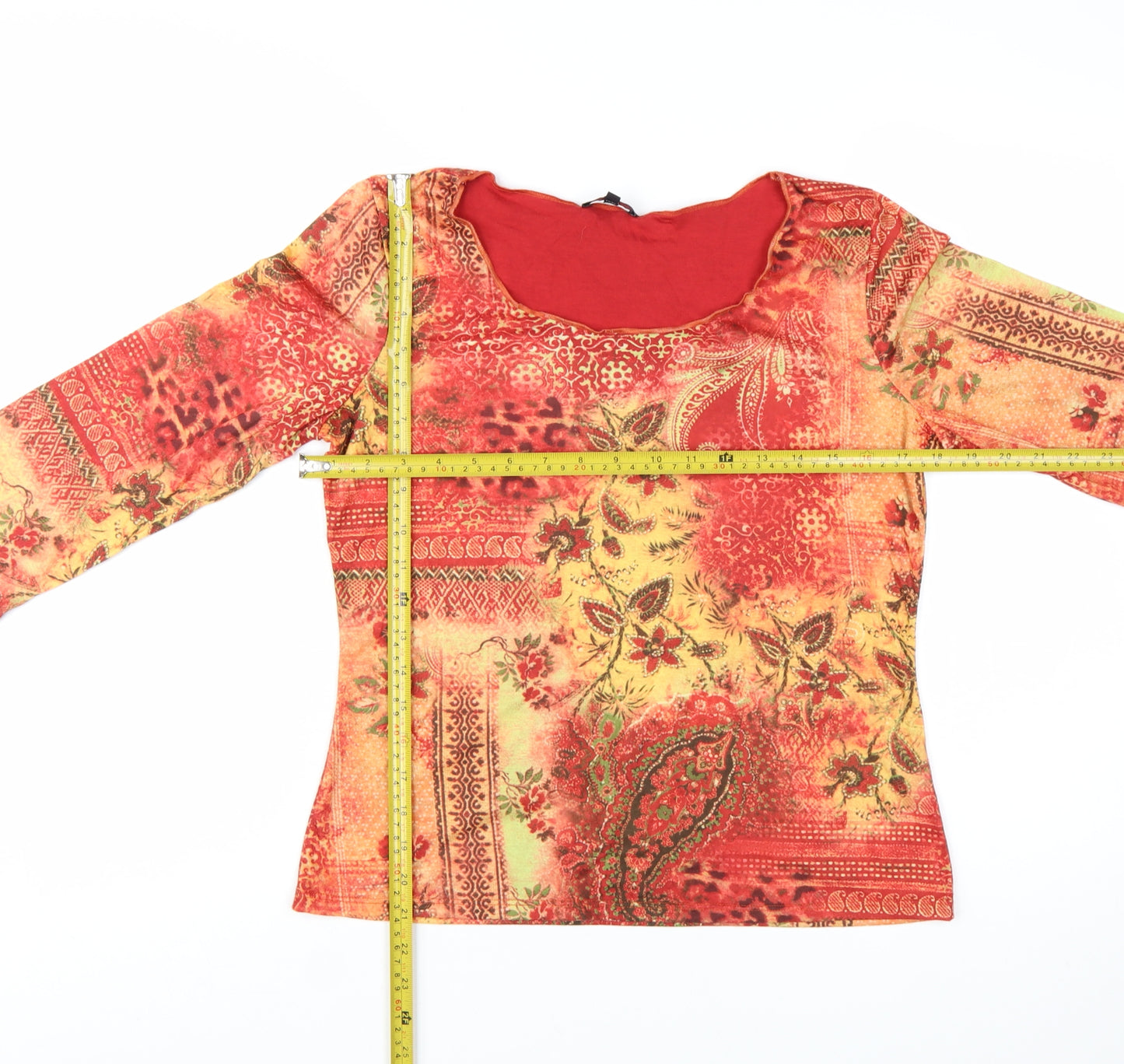 Marks and Spencer Per Una Women's Multicoloured Size 14 Tunic Blouse