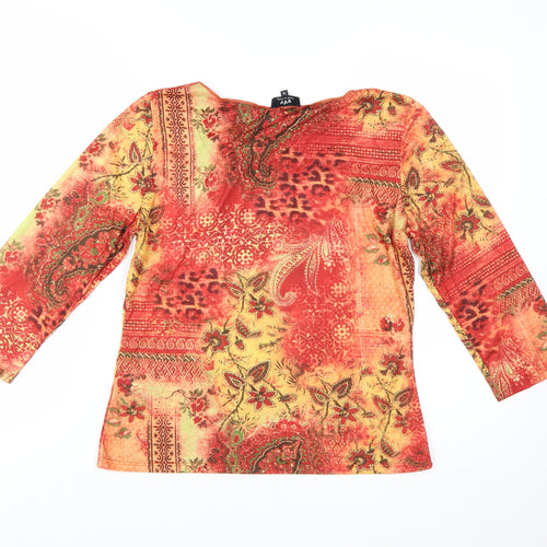 Marks and Spencer Per Una Women's Multicoloured Size 14 Tunic Blouse