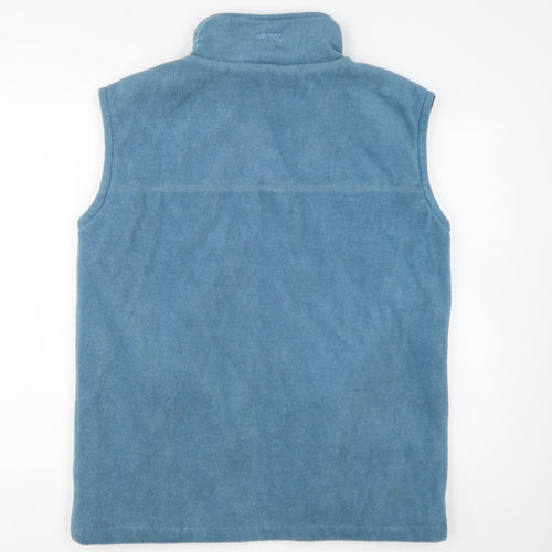 Arctic Storm Men's Blue Fleece Waistcoat Gilet Size L Full Zip Warm Vest