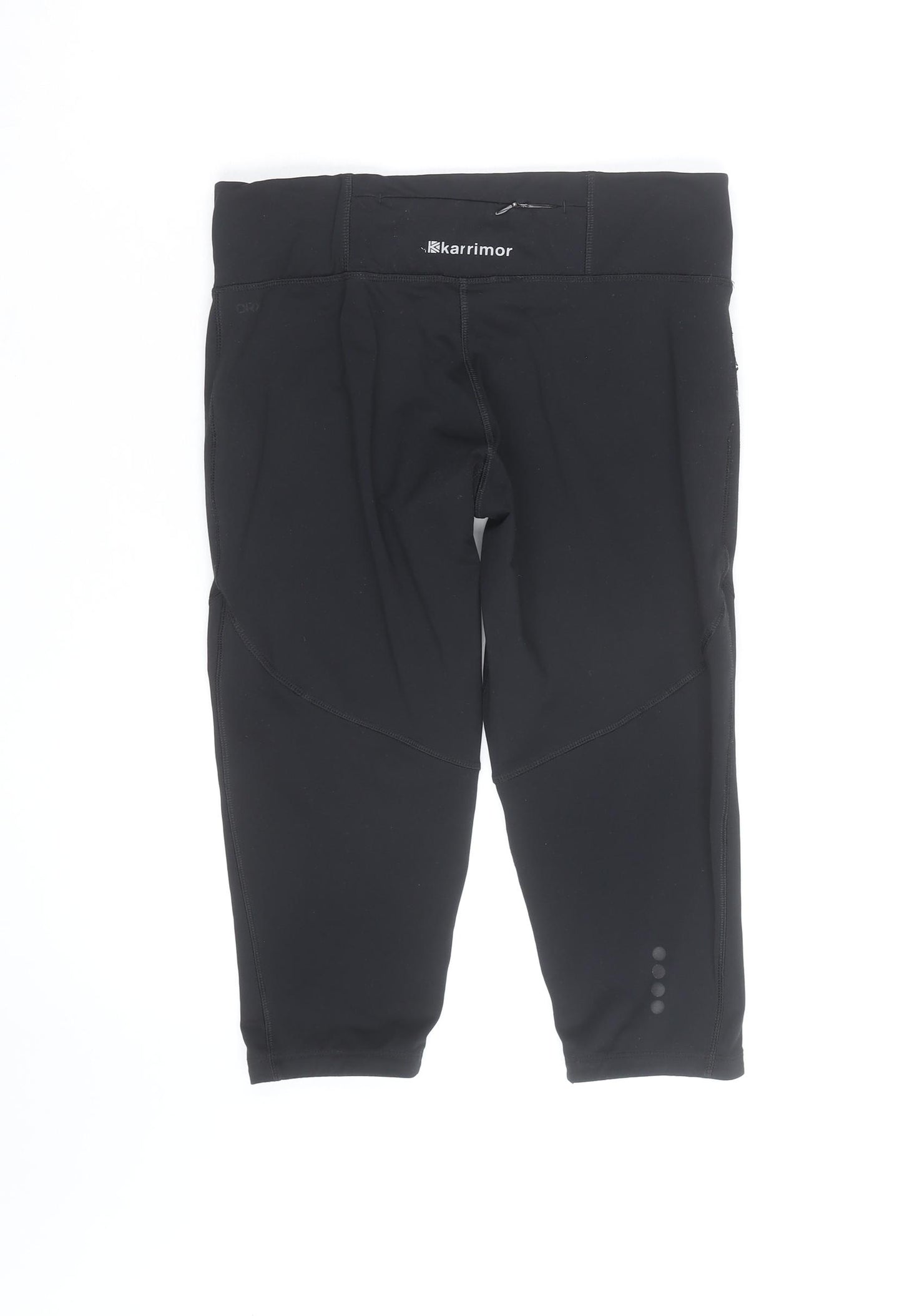 Karrimor Womens Black Capri Leggings XL Quick Dry Stretch Activewear