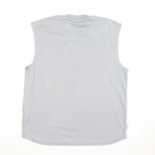 Nike Men's Grey Sleeveless Dri-FIT Tank Top Size M