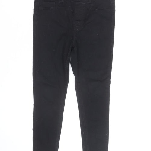 New Look Women Black Jegging Size 10 Skinny Stretch Trousers